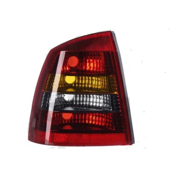 Stop spate lampa Opel Astra G Sedan 01.1998-08.2009 BestAutoVest partea stanga/dreapta, fumuriu, fara suport becuri