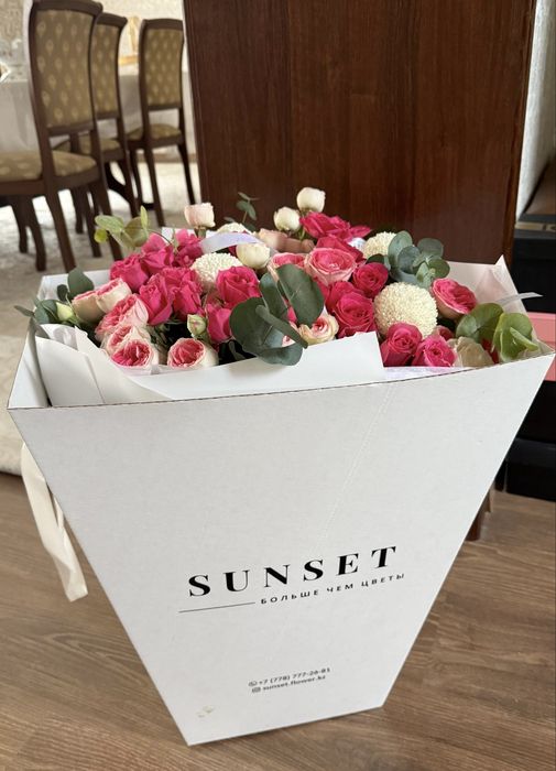 Свежий букет, кымбат гул