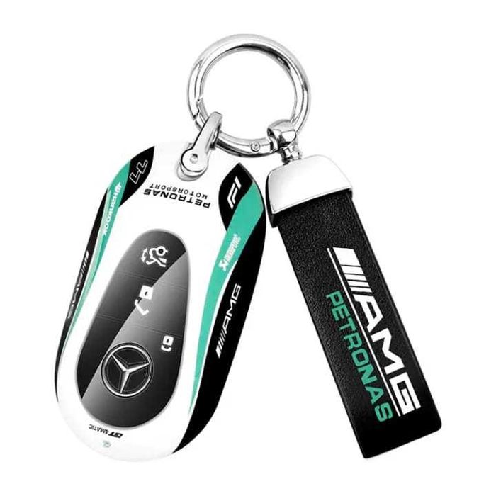 Husa cheie/ telecomanda auto breloc metalic BMW  Mercedes Toyota VW