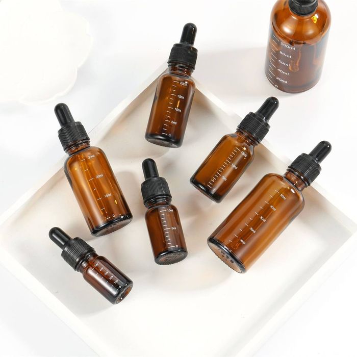 5-100 мл реагент глаз капельница Янтарное стекло ароматерапия жидкост