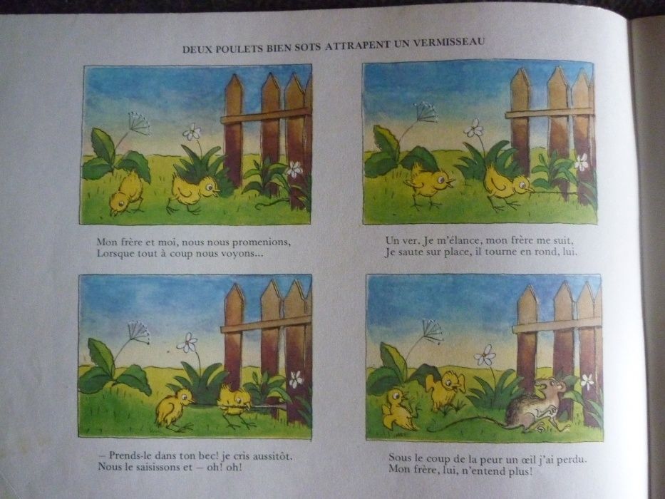 Рассказы в картинках. На французом языке.