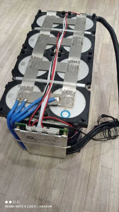 Аккумуляторная батарея литий-железофосфатная 12v 4S2P 92Ah LiFePO4