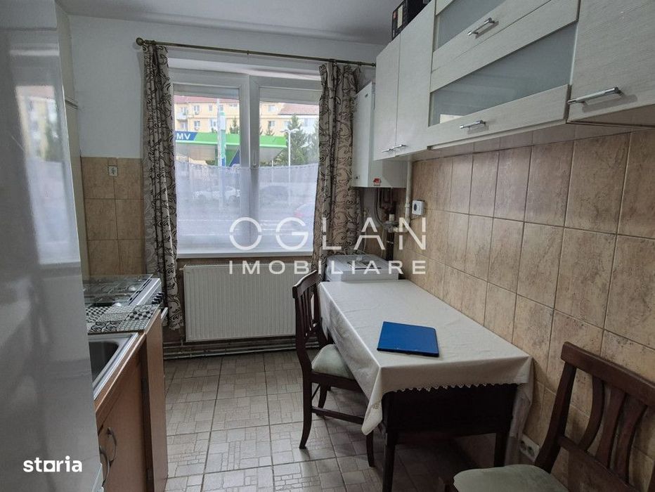 Apartament 2 camere, zona Milea – OMV, parter, comision 0%