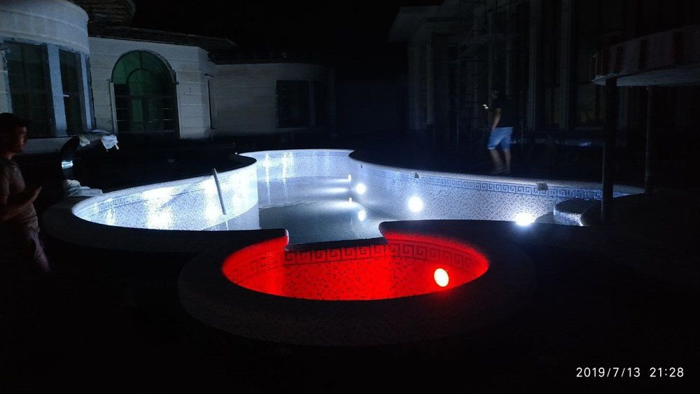 Строительство бассейнов фонтанов водопад обслуживание