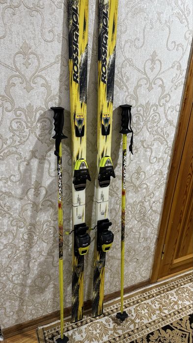 Горные лыжи Rossignol 184см + палки