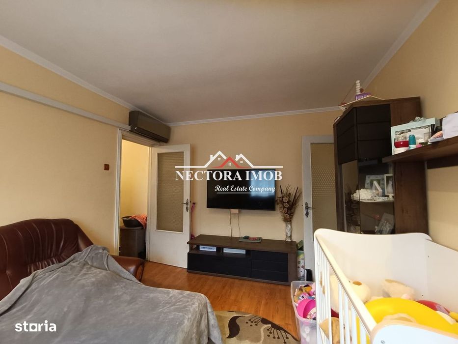 NECTORA IMOB-Apartament 3 camere, Zona Nufarul, 51 mp, Etaj 2, Utilat