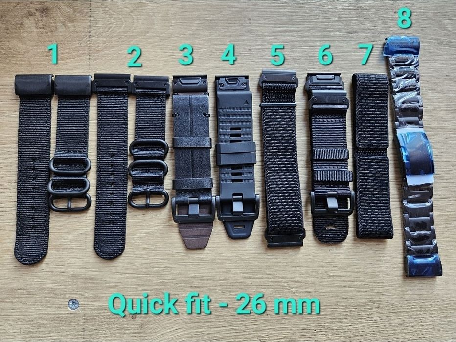 Curelele compatibile cu ceasurile Garmin 26mm, 22mm, 20mm