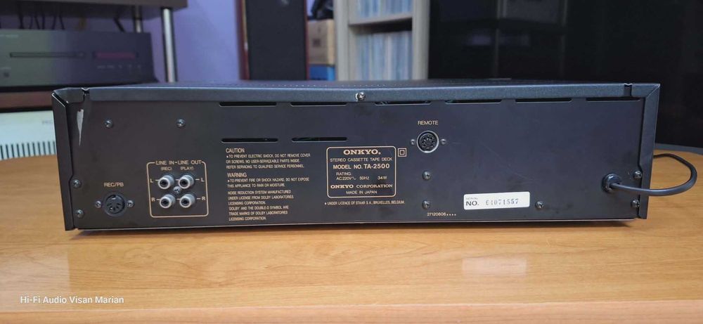 Deck Onkyo Integra TA-2500 ( Defect )