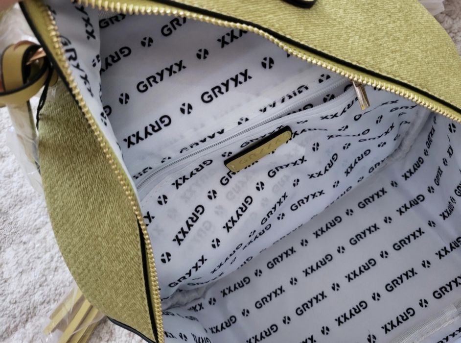 Rucsac GRYXX bej, din material textil