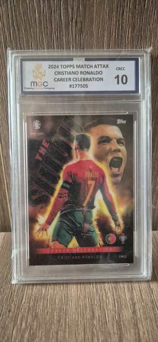 Card Match Attax Euro 2024 Cristiano Ronaldo, The Siuuu