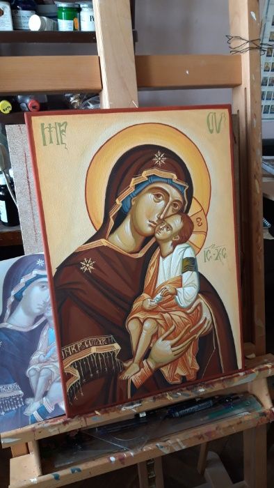 Icoane pictura pe lemn