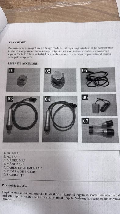 Aparat de microneedling RF Fracționată