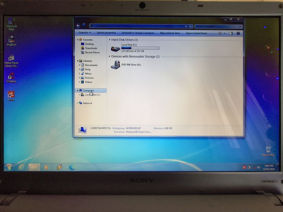 Sony Vaio VGN-NW21EF