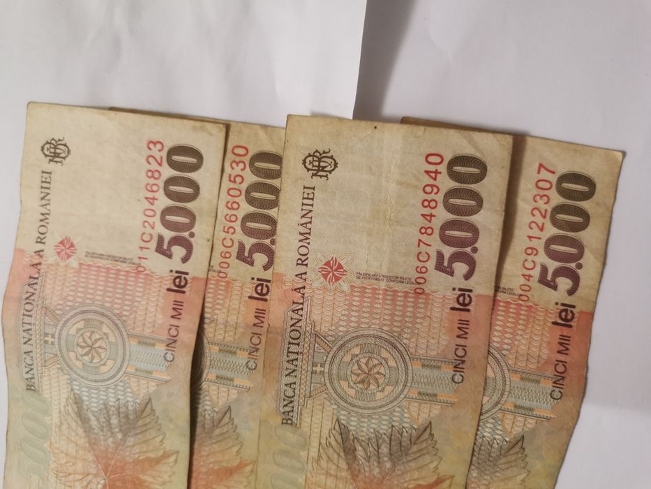 Bancnota 5000 lei 1998