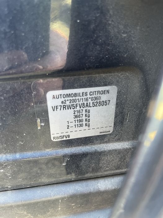 Dezmembrez citroen c5 x7