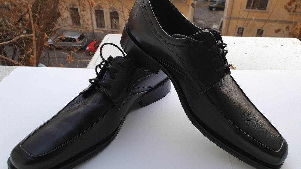 Pantofi din piele Borelli, made în Italy