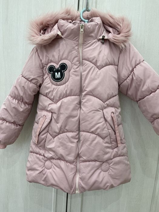 Продается зимняя куртка для девочек 1-2 класса