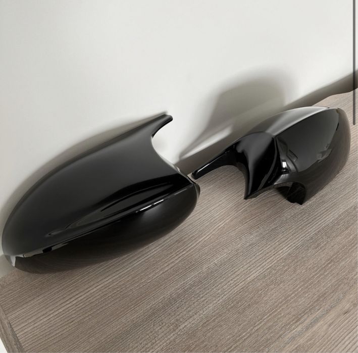 М Капаци Огледала BMW E90/E91/E92-черен гланц-фейс Батман Цена M визия