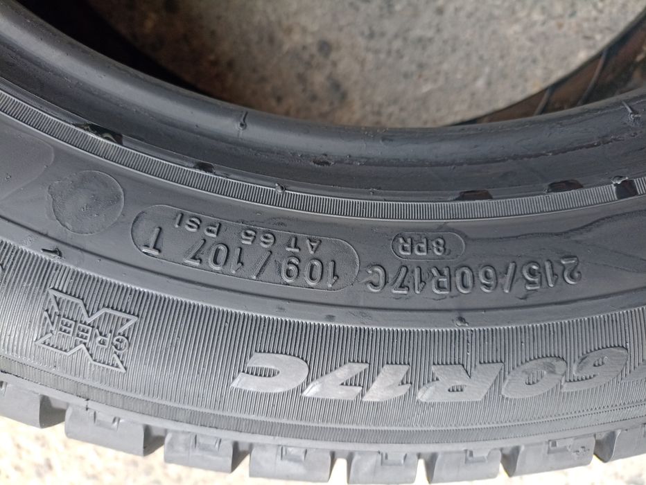 4 anvelope de vara ca noi Michelin 215/60 R17C dot 1418