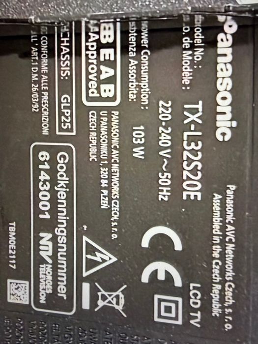 Продавам телевизор Panasonic