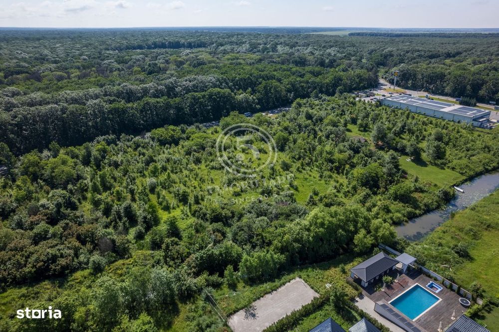 Teren 5.515 mp langa Lidl Snagov – Iesire la Lacul Snagov