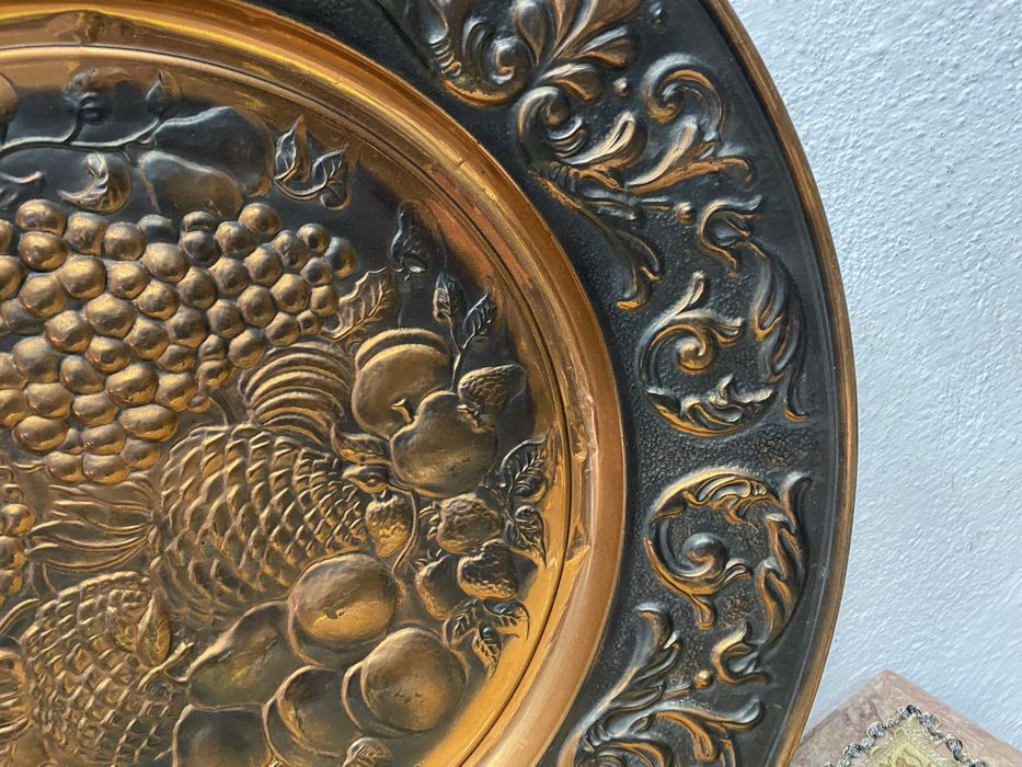 Голямо медно пано от холандия