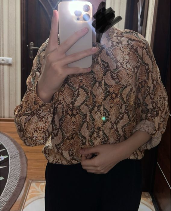 Стильная рубашка-туника