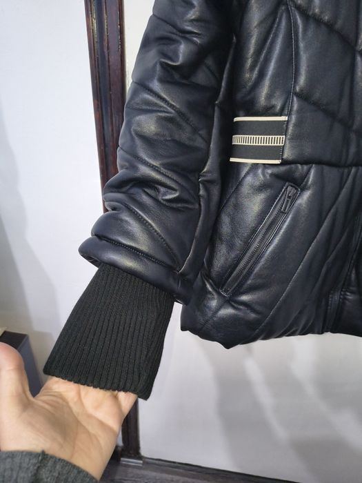 Кожени яке с пух