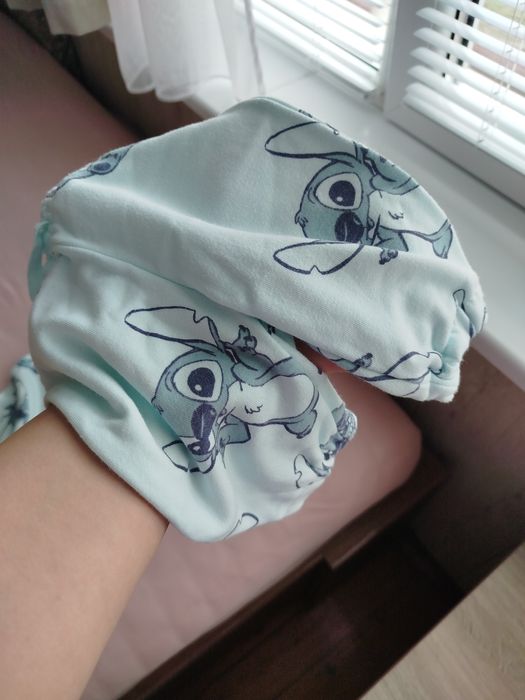 Бебешки дрешки 0-3м. Стич, тениски