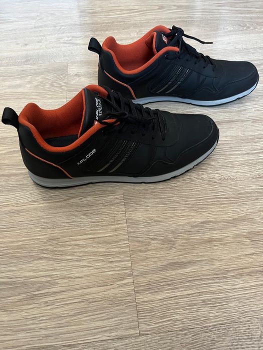 Кожаные полуботинки Размер 46.