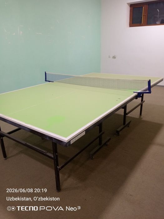 Stol tennis ishlatilgan