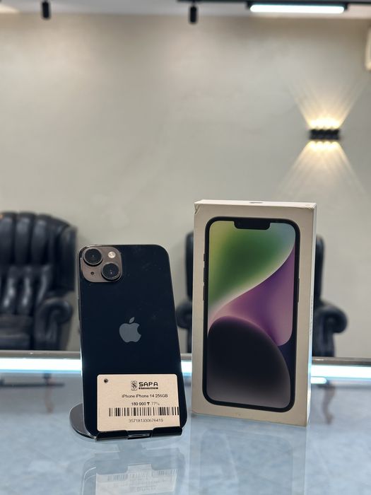 айфон 14 черный 256гб