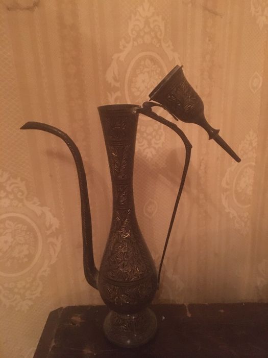 Кумган (кувшин) старинный из меди