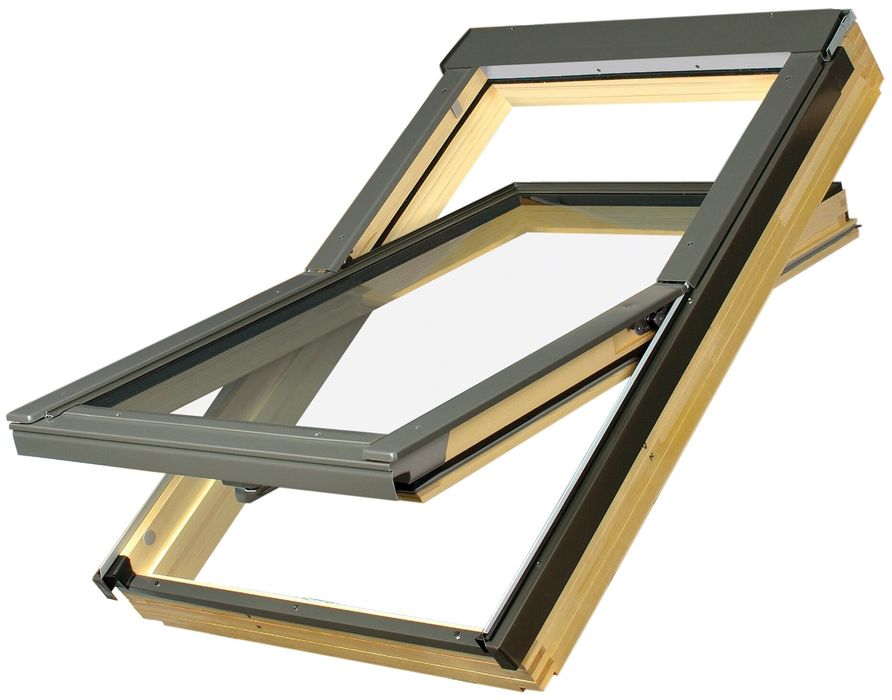 Мансарда ойналари 55х78 см. Профнастип ва андунин том учун. Fakro