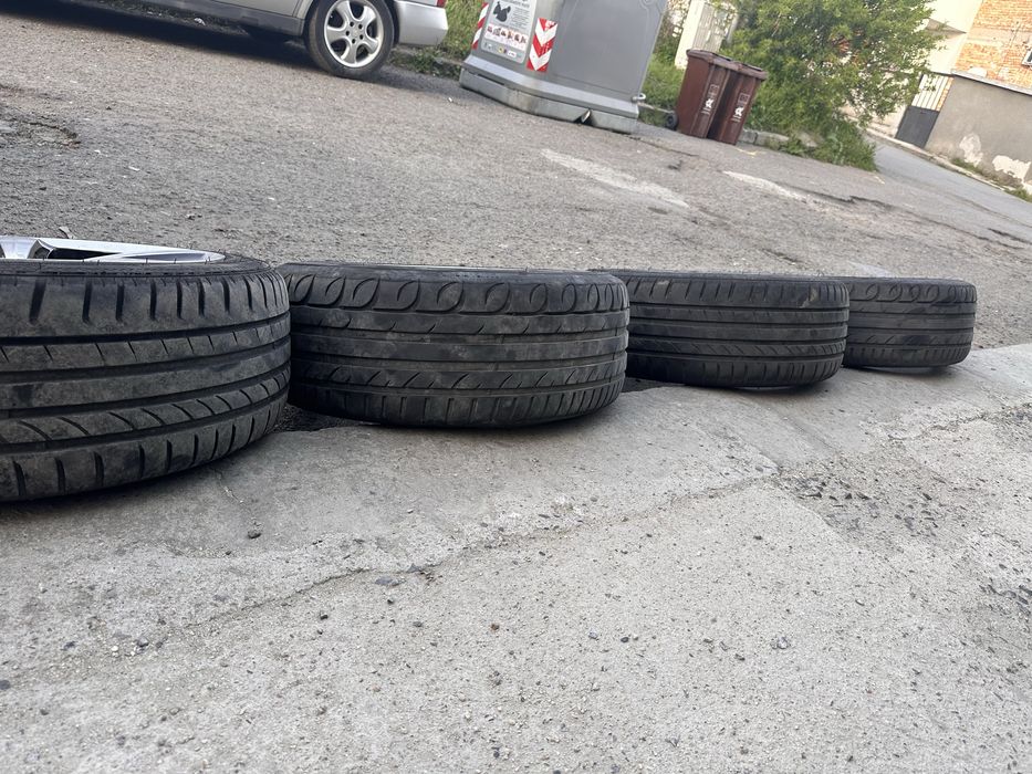 Джанти с гуми 17 за БМВ 5х120