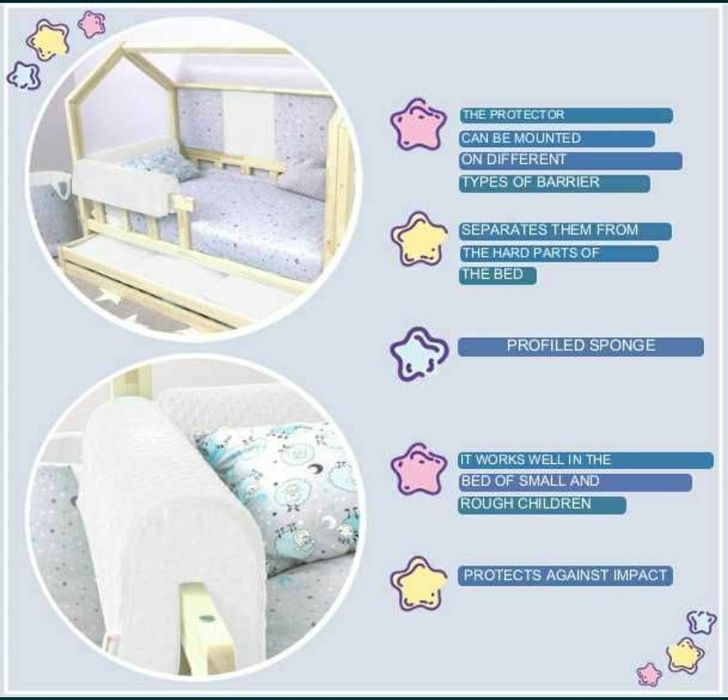 Protecție moale pt marginile pătuțului