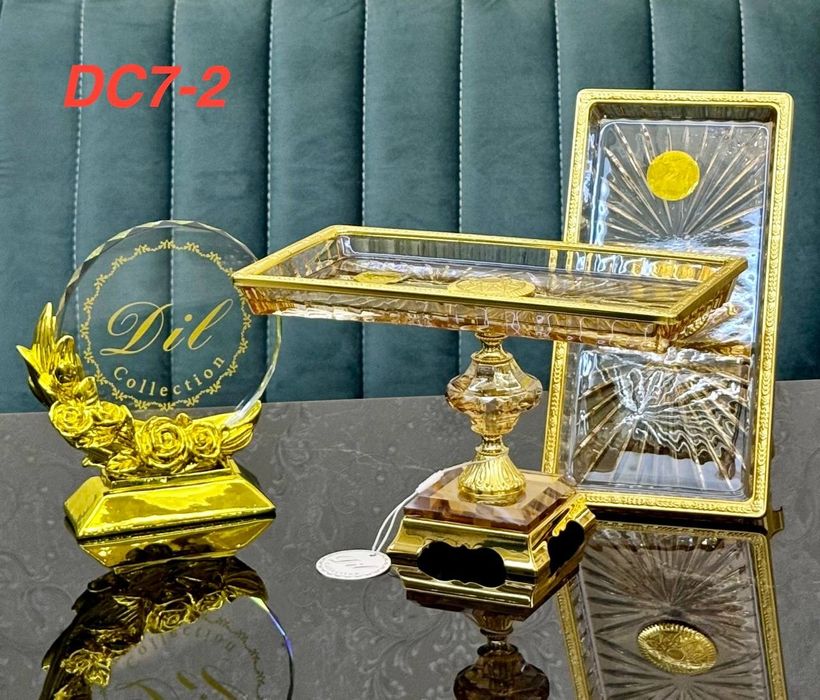 Набор подносов DC7-1 из хрусталя