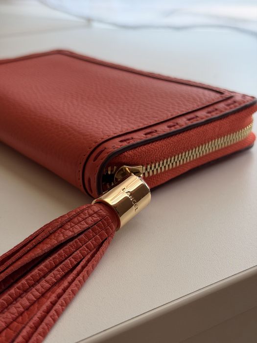 Портмоне Lancel естествена кожа
