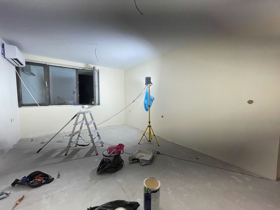 Цялостни довършителни дейности София | Бани, шпакловка, боядисване,