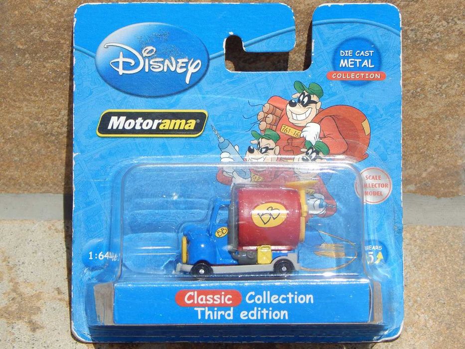 Macheta Beagle Boys Van Uncle Scrooge Enemies Disney Motorama 1:64