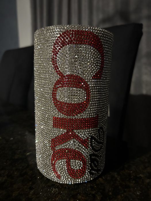 Чанта клъч Diet Coke с камъчета