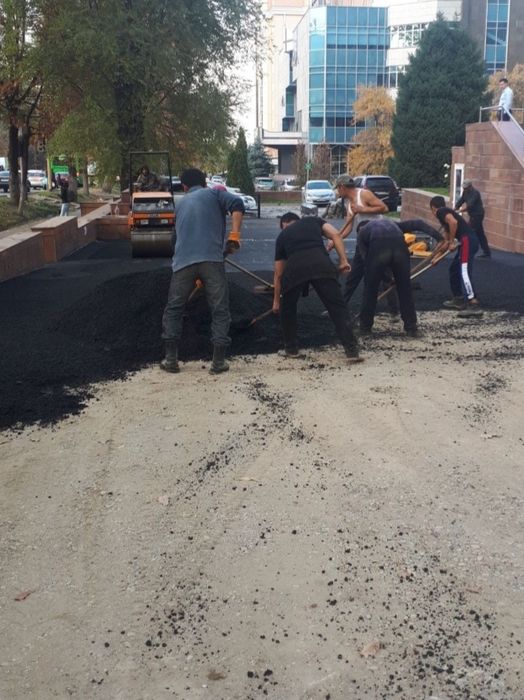 Асфальтируем не дорого устанавливаем бордюры, пареблики замер бесплатн