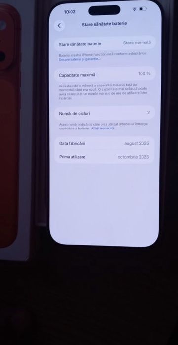 Iphone 17 pro max Cosmic Orange