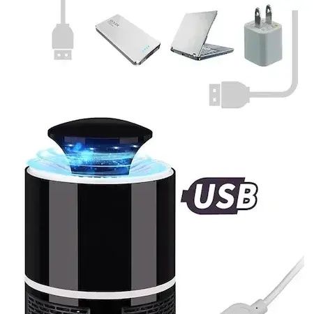 Лампа срещу комари LED лампа против комари USB Безшумна