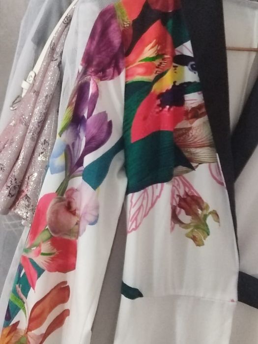 летнее платье с узором