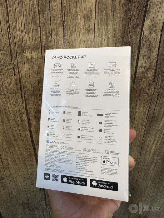DJI OSMO POCKET 4P vlog combo . Muddatli to’lov bor