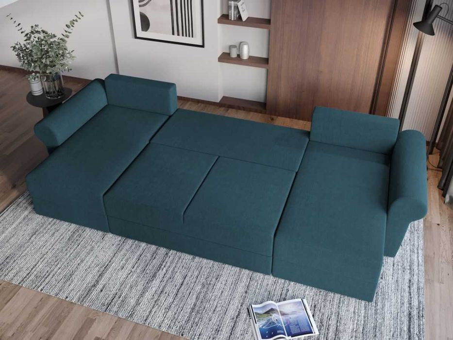 Coltar U Extensibil Bonito turcoaz - Transport Gratuit in 4-10 zile