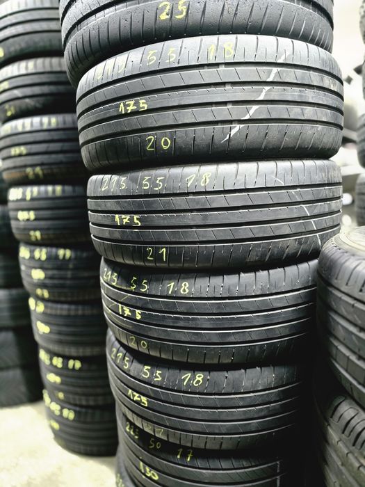 4x 215/55/18 VARA BRIDGESTONE 2021 Stare excelentă