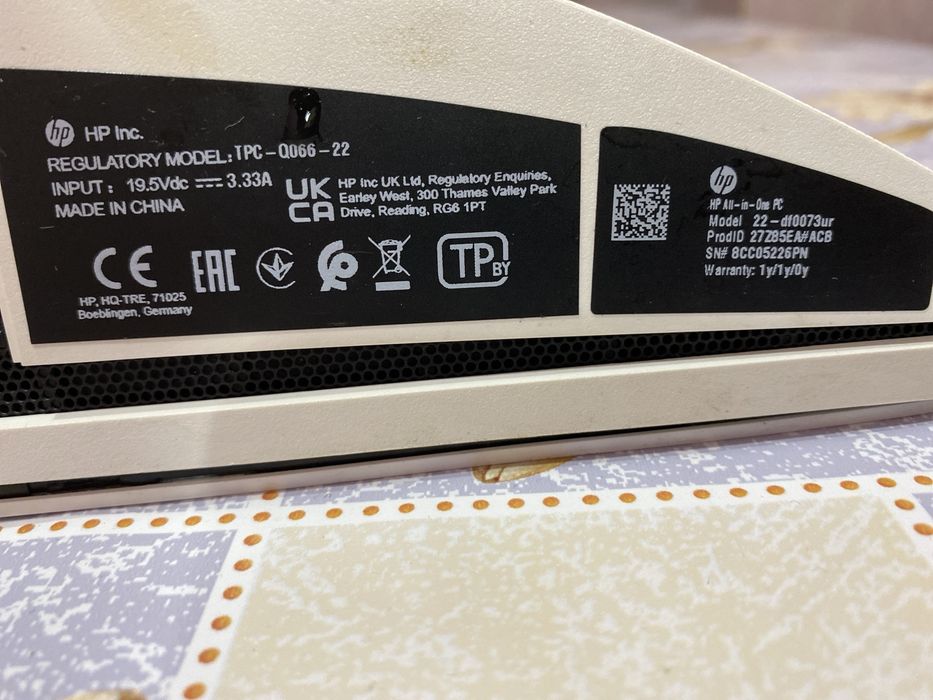 Моноблок по запчастям.