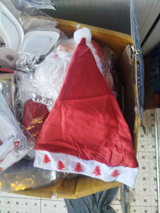 Новогодний колпак шапка